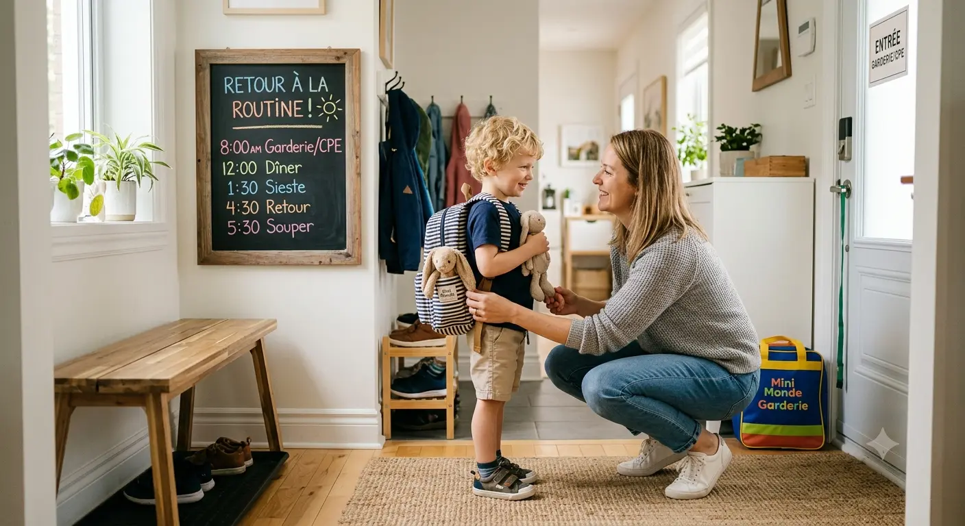 Comment reprendre la routine après les vacances